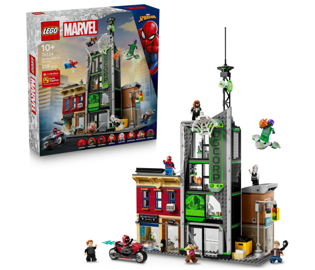 LEGO Super Heroes 76324 Spider-Man i Oscorp - 1331729 - zdjęcie 2